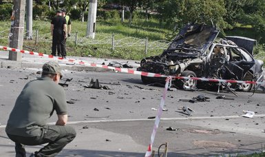 Head of Russian-controlled Ukrainian town killed in car bomb: local Russian-backed official