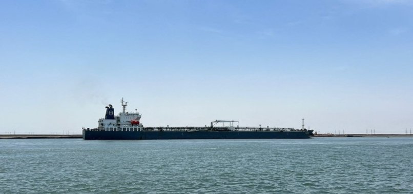 SUEZ CANAL TRAFFIC RESUMES AFTER BROKEN DOWN TANKER TUGGED AWAY