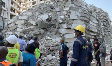 Nigeria rescuers pull 2 survivors from collapsed Lagos building: official
