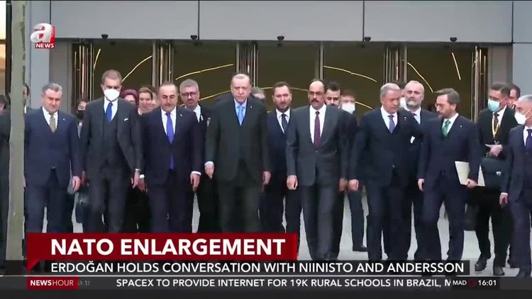 Erdoğan holds phone talks with Finnish and Swedish leaders over NATO bids