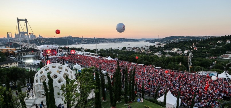 TURKEY COMMEMORATES VICTIMS OF JULY 15 COUP ATTEMPT