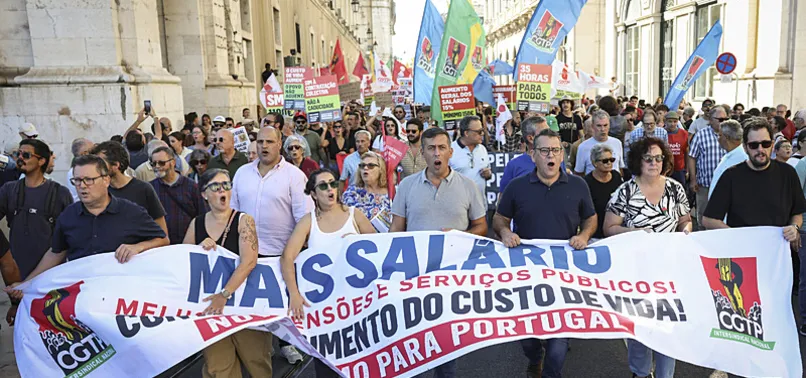THOUSANDS RALLY IN PORTUGAL FOR HIGHER WAGES, AFFORDABLE HOUSING
