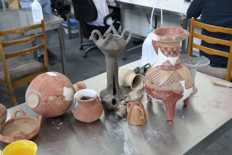 Artifacts unearthed from Kültepe archaeological site to go on display