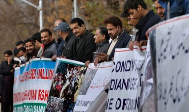 Kashmiri activists rally in Pakistan, demand referendum