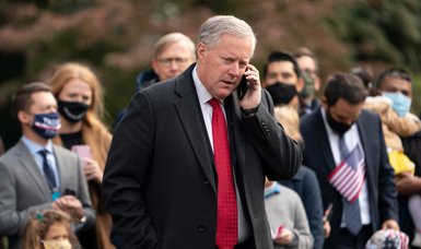 Trump chief of staff Meadows diagnosed with COVID-19