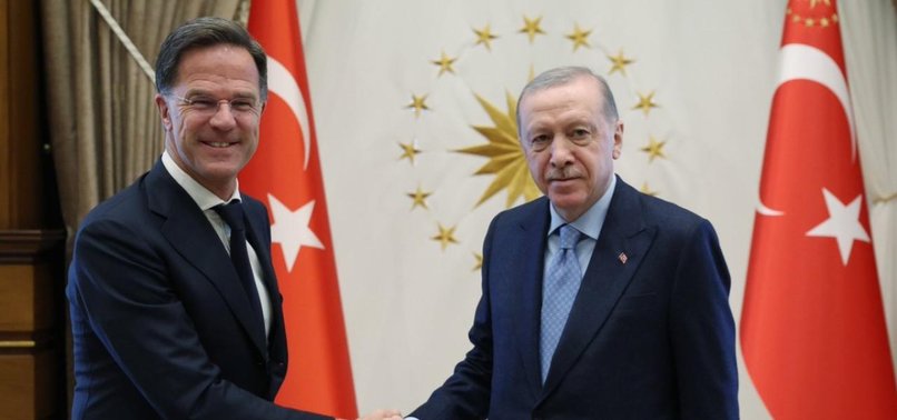 ERDOGAN HOLDS PHONE CALL WITH NATO SECRETARY-GENERAL MARK RUTTE