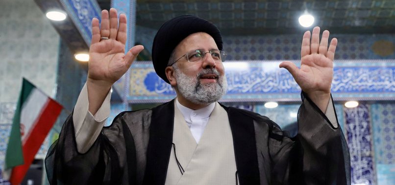 IRAN CONSERVATIVE RAISI INAUGURATED AS PRESIDENT
