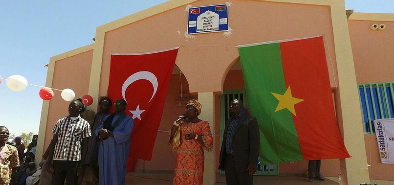 TURKISH AID GROUPS OPEN HEALTH CENTER IN BURKINA FASO