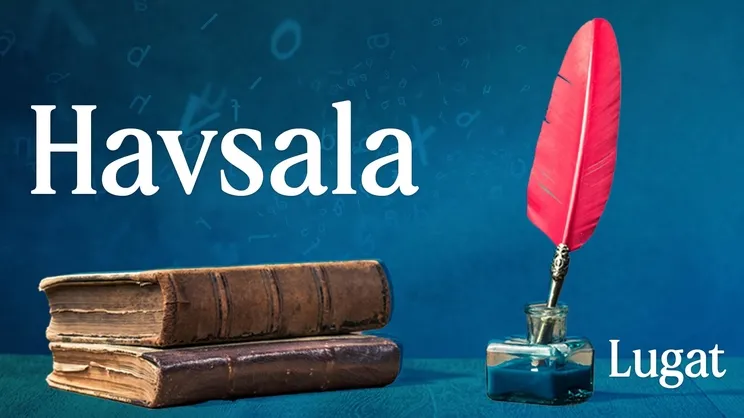 Havsala ne demek? I Lugat