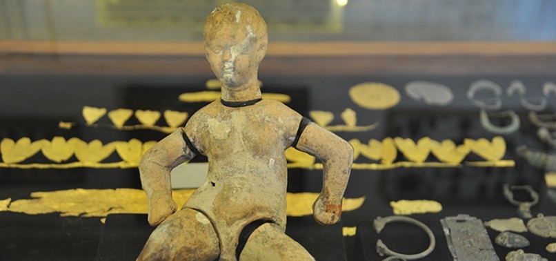 RARE 3,000-YEAR-OLD DOLL ATTRACTS VISITORS IN TURKEYS GAZIANTEP