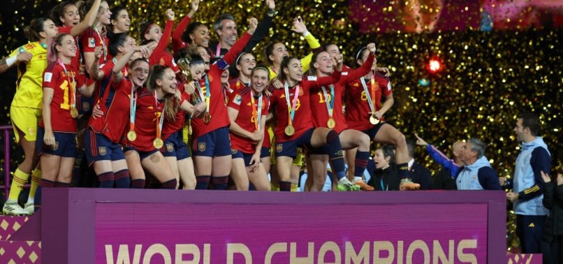 SPAIN BEAT ENGLAND TO WIN FIFA WOMENS WORLD CUP FOR 1ST TIME