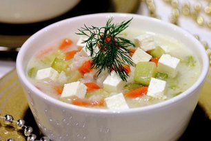 Beyaz Peynirli Kabak Çorbası Tarifi