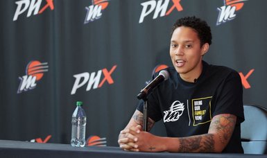 Griner says she held onto hope in first news conference after Russian detention