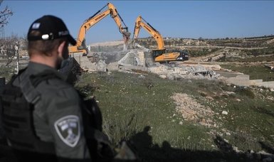 Israel demolishes mosque in West Bank