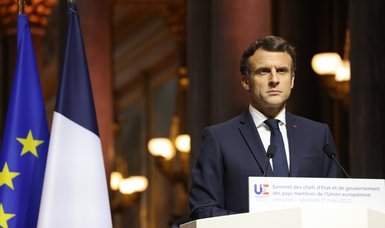 Macron denies France violated European sanctions with Russia arms sales