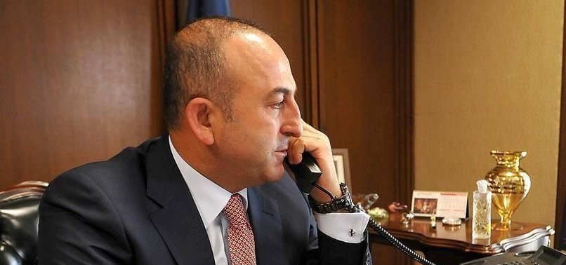 TURKISH AND FRENCH TOP DIPLOMATS DISCUSS LATEST DEVELOPMENTS OVER PHONE