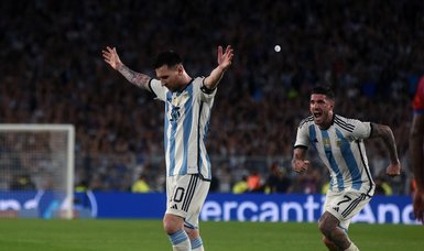 Messi leads Argentina win over Panama in first game as world champions