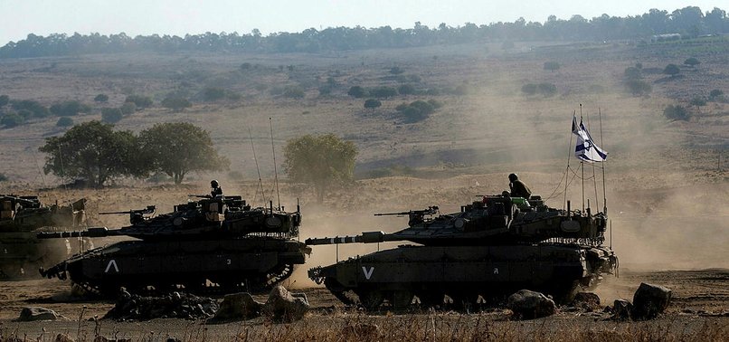 ISRAEL LAUNCHES MILITARY DRILL IN SYRIAN GOLAN HEIGHTS