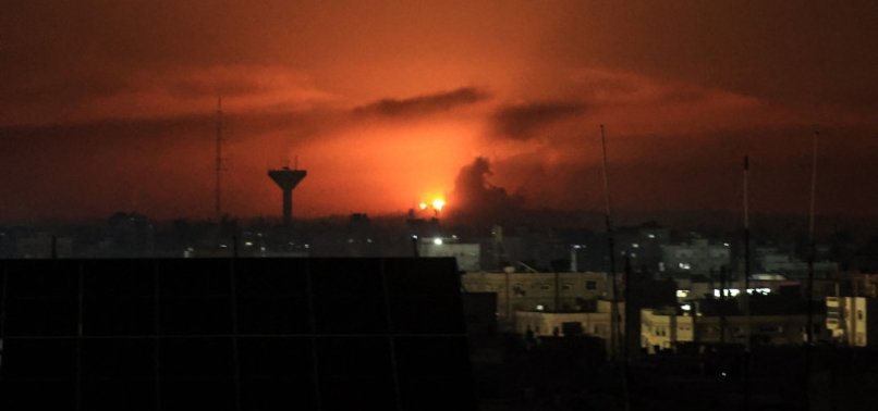 ISRAELI ARMY CARRIES OUT OVERNIGHT AIRSTRIKES ACROSS GAZA, CAUSING DOZENS OF CASUALTIES