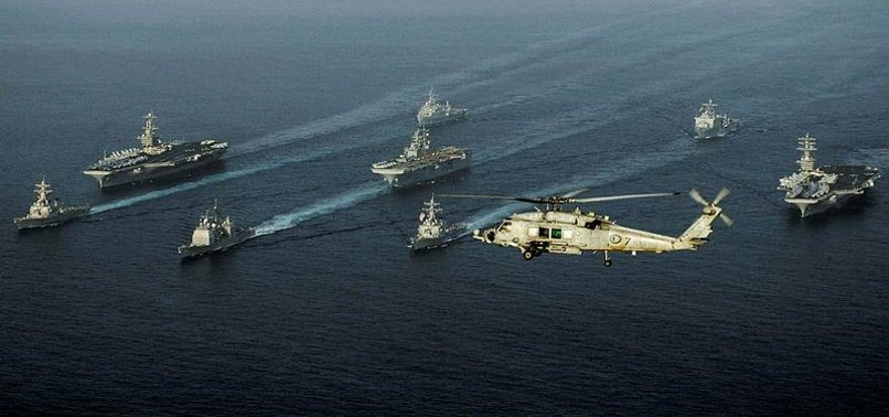 IRAN, US WARSHIPS IN FIRST TENSE MIDEAST ENCOUNTER IN A YEAR