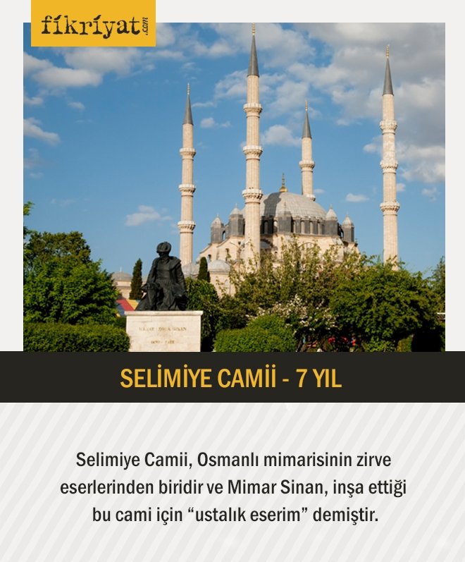 SELİMİYE CAMİİ - 7 YIL