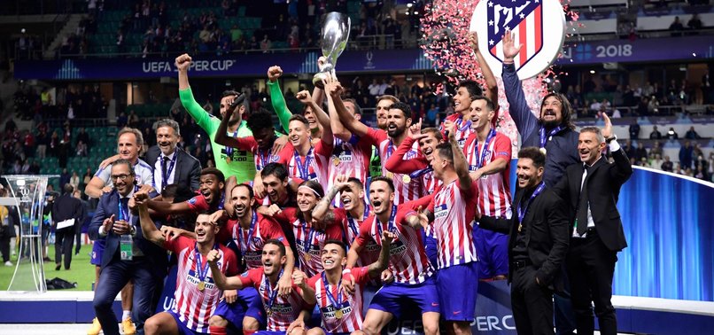 ATLETICO MADRID WINS UEFA SUPER CUP