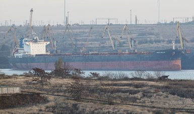 Russian missile hits a Liberia-flagged ship in Odesa, Ukraine's main Black Sea port