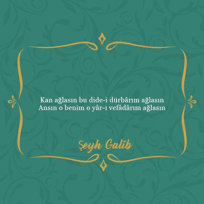 Divan şairlerinden en güzel beyitler