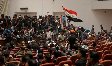 Pro-Sadr protesters vow to remain inside Iraq parliament