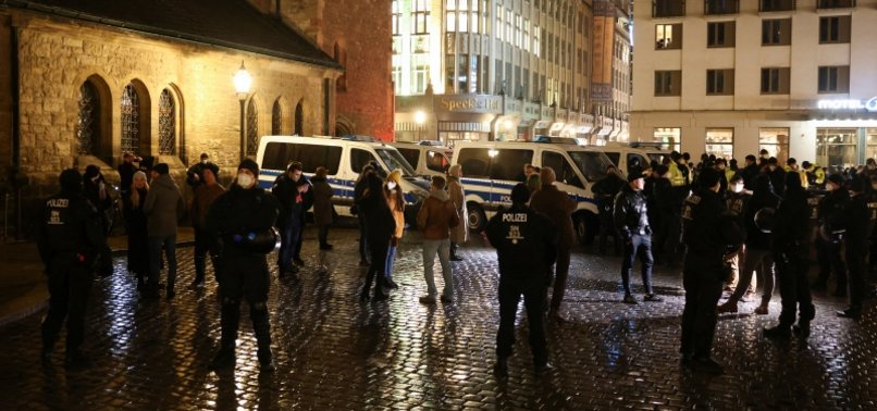 DEMONSTRATIONS AGAINST CORONAVIRUS POLICY IN NUMEROUS GERMAN CITIES