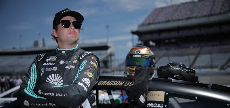 NASCAR suspends driver Noah Gragson for liking an insensitive meme with George Floyd's face