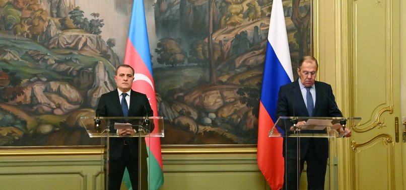 AZERBAIJANI, RUSSIAN FOREIGN MINISTERS DISCUSS REGIONAL DEVELOPMENTS