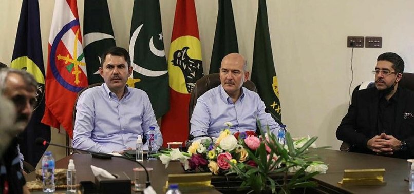 WE SHOULD ACT FASTER IN HELPING FLOOD-HIT PAKISTAN: MINISTER SOYLU