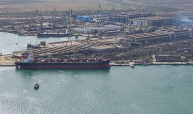 Ukraine says struck shipyard in Russian-annexed Crimea