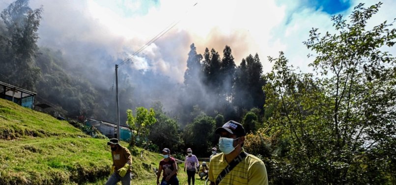 RAGING WILDFIRES THREATEN TO BURN LARGE SWATHS OF COLOMBIA