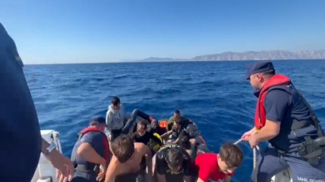 MUĞLA’DA KAÇAK GÖÇMEN OPERASYONU