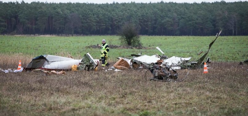 TWO DEAD AFTER LIGHT AIRCRAFT CRASHES INTO TREES IN GERMANY