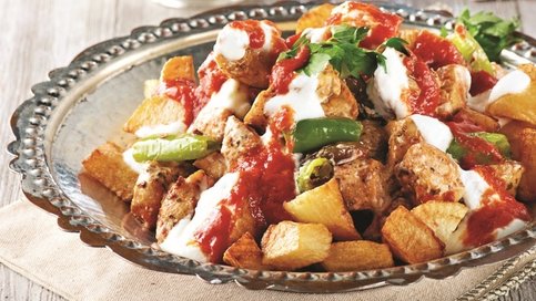 Yoğurtlu Tavuk Kebabı
