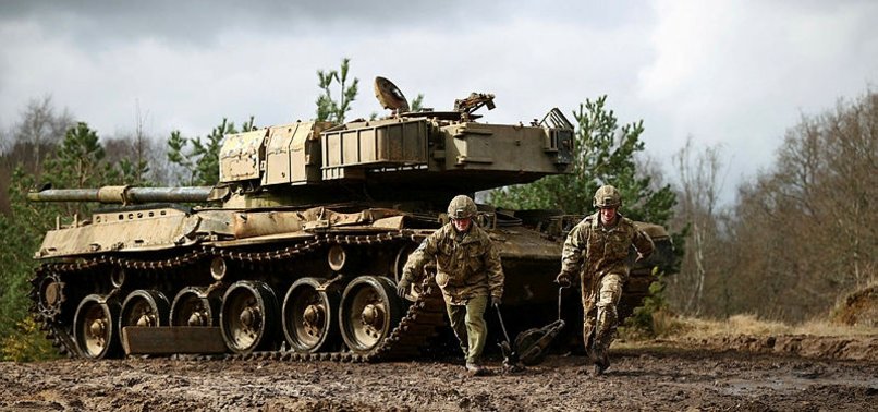 BRITISH CHALLENGER TANKS WILL BE IN UKRAINE BY END OF MARCH - MINISTER