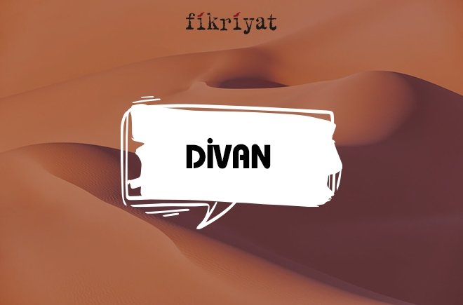 🔴 Divan