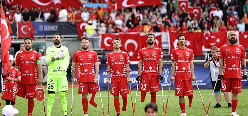 Türkiye wins European Amputee Football Championship title for 3rd time in a row