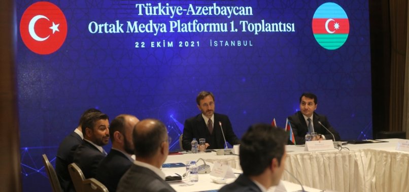 TURKEY, AZERBAIJAN HOLD 1ST JOINT MEDIA PLATFORM MEETING