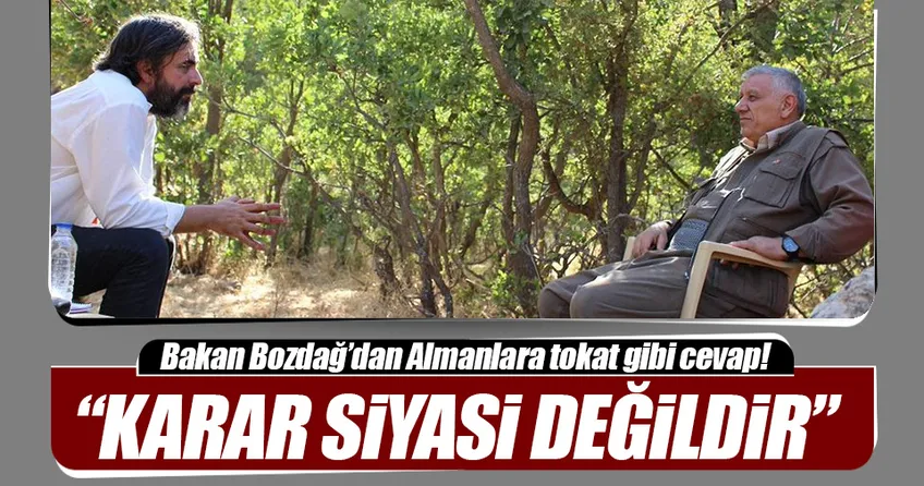 Bakan Bozdağ’dan Deniz Yücel açıklaması