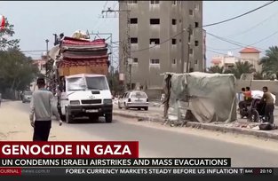 UN condemns Israeli airstrikes and mass evacuations