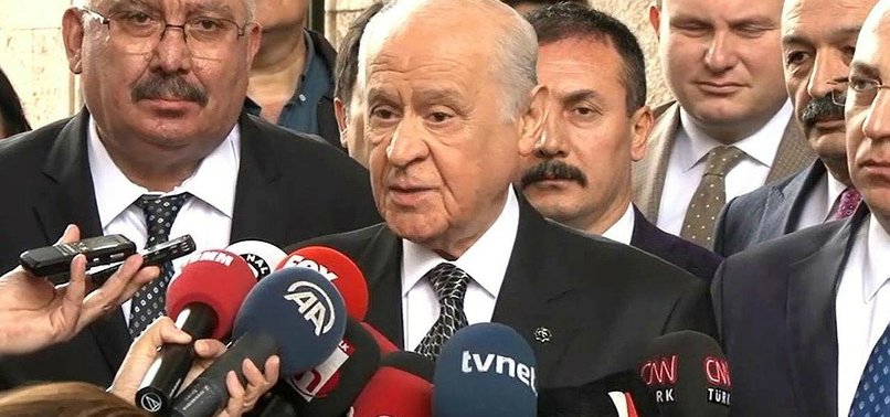 TURKISH OPPOSITION LEADER BAHÇELI SLAMS FRANCES MACRON