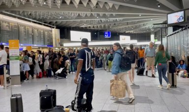 Flooding causes chaos at Germany’s Frankfurt airport