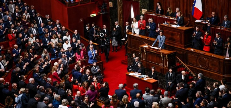FRENCH PARLIAMENT VOTES TO MAKE ABORTION CONSTITUTIONAL RIGHT