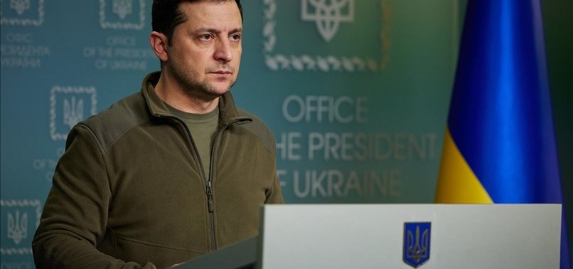 UKRAINES ZELENSKIY WELCOMES PEACE TALKS PROPOSALS, MOVES TO CUT RUSSIA OFF FROM SWIFT