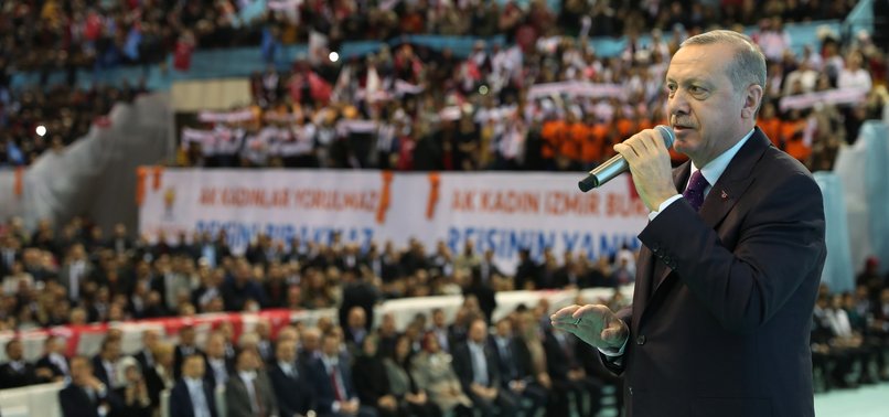 ERDOĞAN ANNOUNCES AK PARTY MAYORAL CANDIDATES FOR IZMIRS 25 DISTRICTS