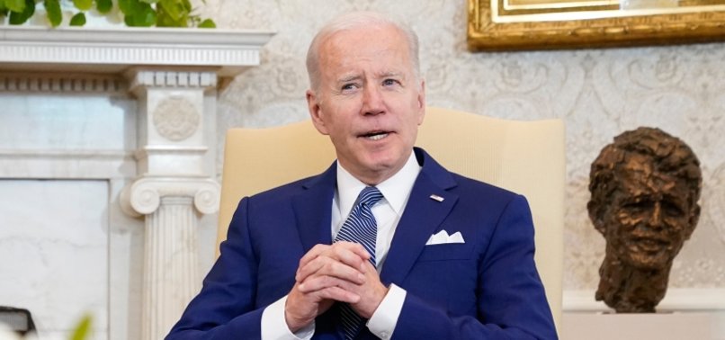 BIDEN THANKS SOUTH KOREA FOR JOINING SANCTIONS AGAINST RUSSIA